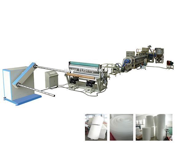 折疊爬行墊成型機(jī)成型材料